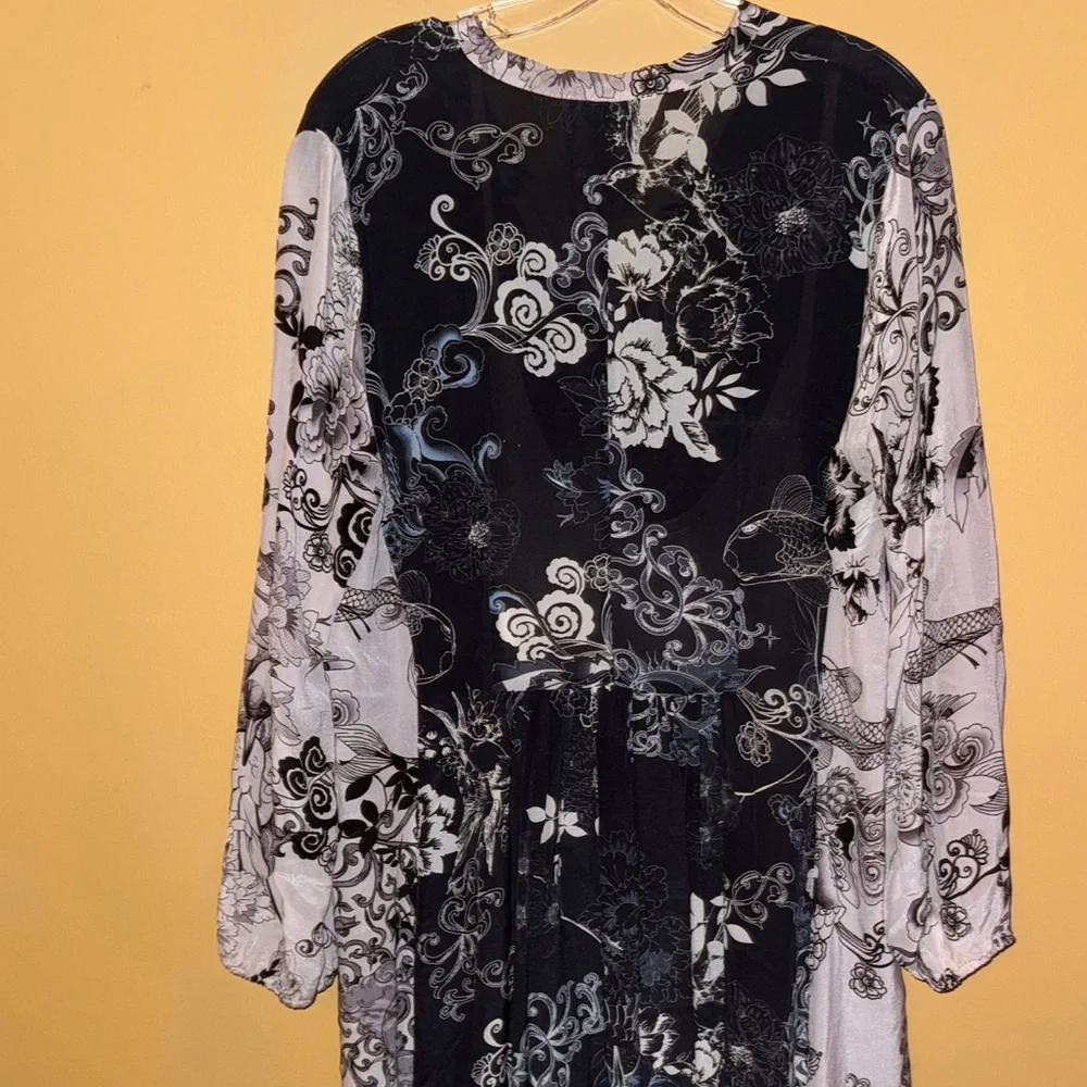 Johnny Was Silk Olivia Madi Dress medium - Picture 10 of 16